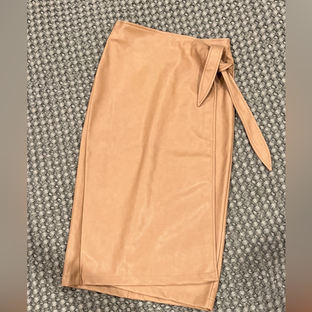 Alec Les Filles leather skirt